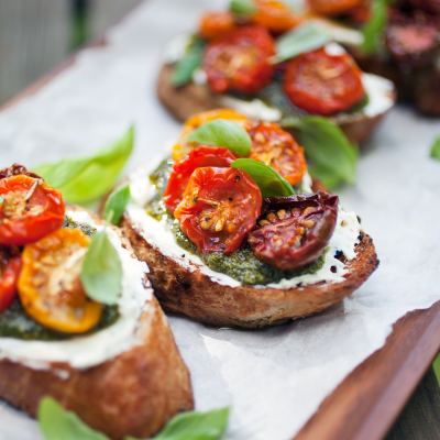 Vegetarische Bruschetta
