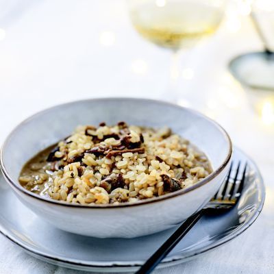 Risotto parmesan & huile de truffe noire