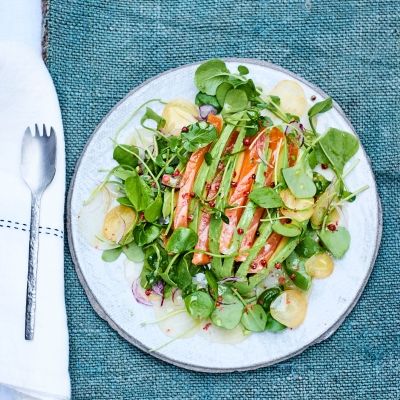 Salade saumon & avocat
