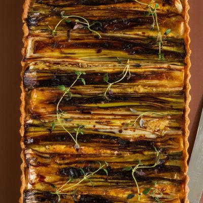 Tarte aux poireaux 
