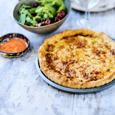 Sonnige Marmor-Tarte
