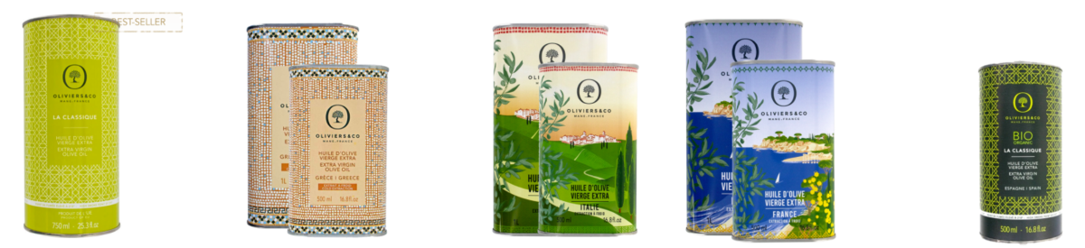 huiles d'olive